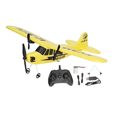 RiToEasysports Jouet d'avion Télécommandé, Jouet de Modèle d'avion 2.4G, Planeur en Mousse Flexible, Simulation d'avion électrique, Jouet d'avion RC