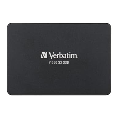 VERBATIM Vi550 S3 SSD - SSD interne 256GB - Solid State Drive - 2.5'' interface SATA III - disque dur interne SSD technologie 3D NAND - SSD 256GB haute performance - 560MB/s - noir