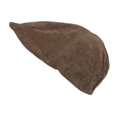 Casquette Beret Marron en Velours Hipster Fashion Harshy - Taille: Taille Unique - Couleur: Marron - Homme