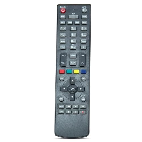 LEYF Telecommande Fransat Tntsat - Compatible avec Les Appareils de DIGIHOME, TELEFUNKEN, Axil RS, Fuji ONKYO, SEDEA
