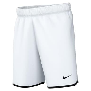 Nike Unisex Kids Shorts Y NK DF LSR V Short W, White/Black/Black, DH8408-100, S