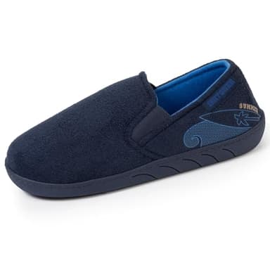 Isotoner Chaussons pantoufles Mocassins garçon très confortables, faciles à enfiler
