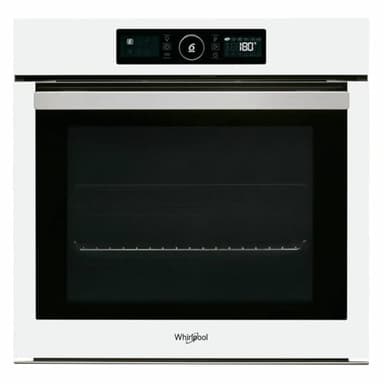 Four encastrable pyrolyse Whirlpool AKZ96290WH - Four pyrolyse Blanc - multifonction - Chaleur tournante ou pulsée - 73 litres - Porte froide (4 vitres) - Classe énergétique A+