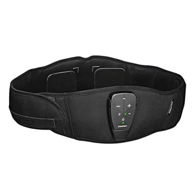 Compex Corebelt 1.0 - ceinture d'électrostimulation pour les abdos et les lombaires avec 2 programmes