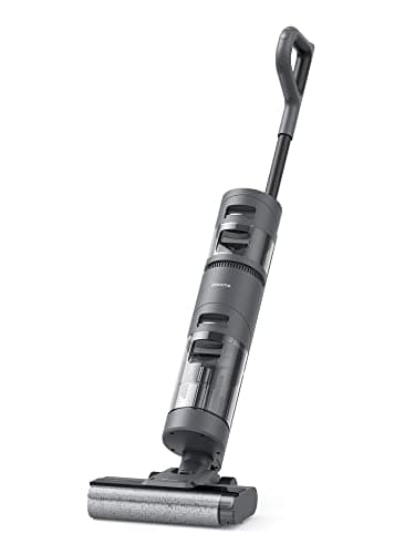 dreame H12 Aspirateur Balai Nettoyeur Intelligent Sec et Humide sans Fil,Nettoyage des Bords,Autonettoyage Brosse,Réservoir Eau 900ML,Autonomie de 35m pour Sols,Poils d'animaux