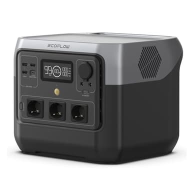 Station électrique portable EF ECOFLOW RIVER 2 Pro, batterie LiFeP04, 768 Wh, charge rapide en 70 min, seuls quelques petits défauts dans l'emballage, le produit n'a pas été utilisé(Reconditionné)
