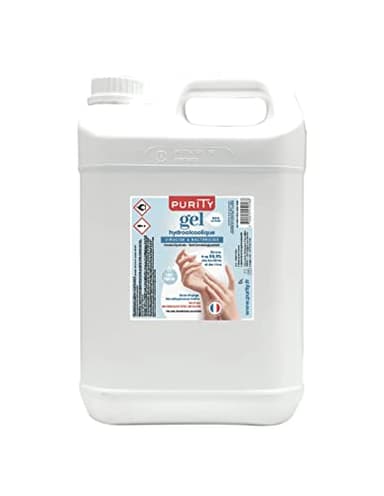 Bidon de 5 litres Gel Hydroalcoolique - Fabrication française