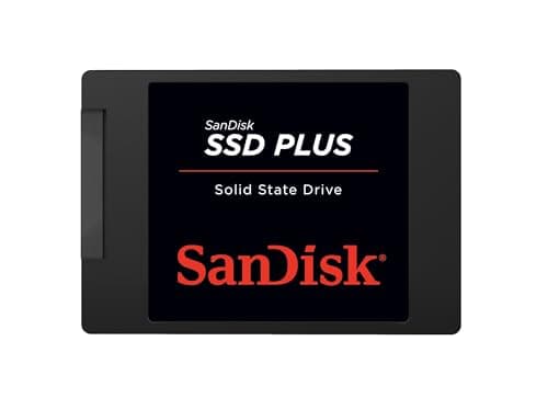 SanDisk SSD Plus SSD 2To, Disque SSD Interne, SATA III 2.5",Vitesse de lecture jusqu'à 545MB/s,Mettez votre ordinateur à niveau avec un disque SSD rapide, avec des démarrage et des arrêts plus rapides