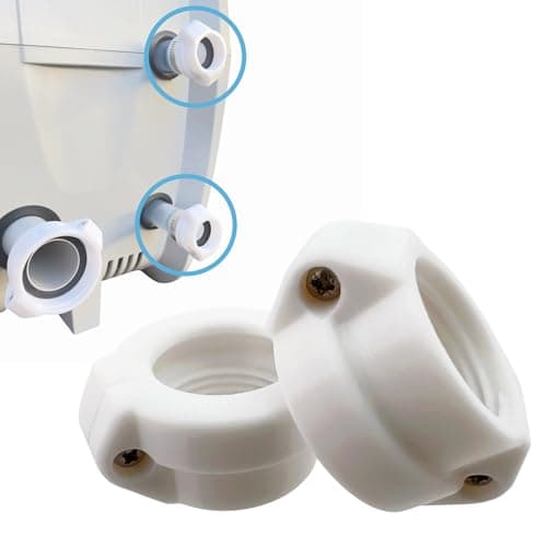 WiseWave Premium B*C Raccord à vis compatible avec Bestway Lay Z Spa SaluSpa Coleman Portable Gonflable Bulles Bain Spa Airjet et HydroJet Modèles Durable Facile à Installer Spa Réparation Fuite
