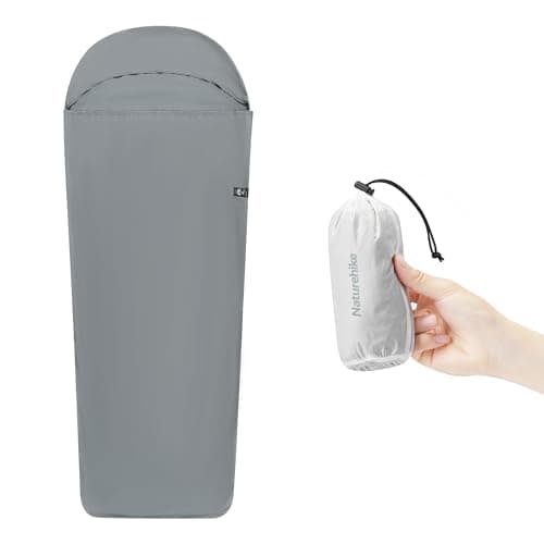 Naturehike Sac de Couchage de Refuge Ultralight Liner Seulement 128g Couverture de Voyage avec Small Pack Size Sac de Couchage Intérieur pour Le Backpacking, Les Auberges, Le Camping
