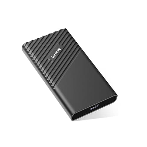 fanxiang 1 to SSD Externe Portable, Jusqu'à 2000 Mo/s en Lecture, USB 3.2 Gen2 USB C PSSD, Disque SSD Portable pour PC/Laptops/Mac/Téléphone OTG/iPhone 15/PS4/XBOX