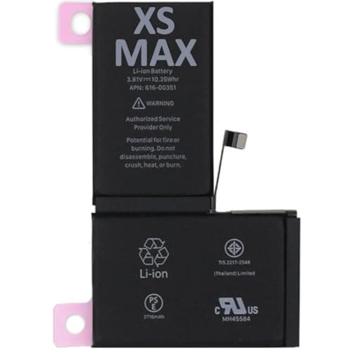 OnlyTech - Batterie Premium de Remplacement pour iPhone XS Max - 3174mAh - avec adhésif