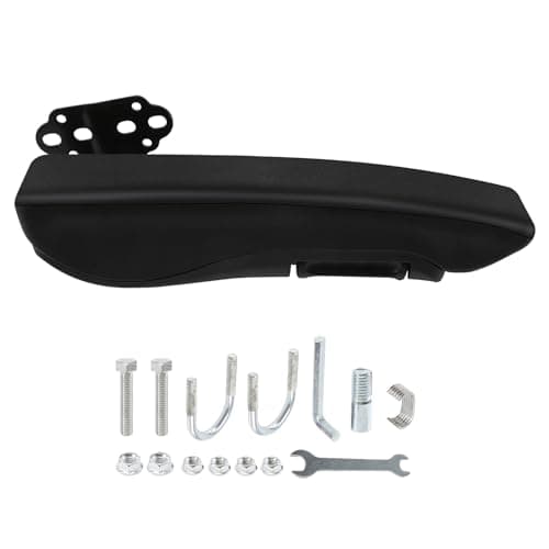 Roundsky Accoudoir universel réglable pour siège de voiture, camping-car, camionnette, bateau, pièces de voiture (droite)