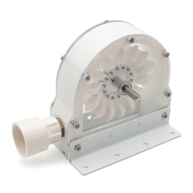 LeTkingok Turbine Pelton à Haut Rendement, Coureur Hydraulique à Impact, Roue à Godets, Générateur Hydraulique Polyvalent à Monter Soi-Même