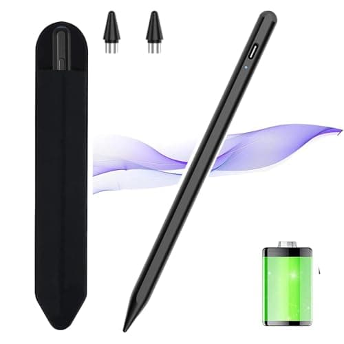 KARFUN Stylet Tablette Android, Stylet Tablette pour Charge Rapide, Fixation Magnétique, Compatible avec Samsung, Xiaomi et Lenovo Etc (Universel)