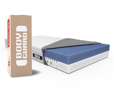 Bodyguard bett1 Matelas Anti-Cartel 200x220. Le Matelas Le Plus acheté en Allemagne (2en1 mi-Ferme/Ferme, Housse Lavable jusqu'à 60 degrés, Oeko-TEX® 100, modules ergonomiques, Mousse QX)