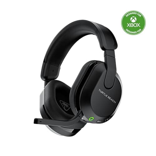 Turtle Beach Stealth 600 Noir Xbox Casque Gaming sans Fil w/ 80hr Batterie, Écouteurs de 50mm et Bluetooth pour Xbox Series X et Xbox Series S, Xbox One, PC et Mobile