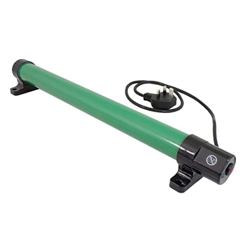LightHouse ECOH-080 ECOHEAT Chauffage de serre 80 W | Contrôle de la température | Écologique | Chauffage silencieux pour jardin, atelier, garage, entrepôt 608 mm - Vert