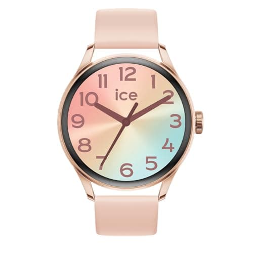 Ice-Watch - ICE smart 2.0 Rose-Gold - Nude - Montre connectée ronde rose pour femme (1,2 pouces)