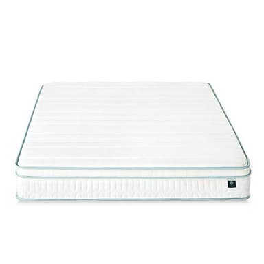 Zinus 25,5 cm Mint Green Memory Foam Hybrid Spring Mattress