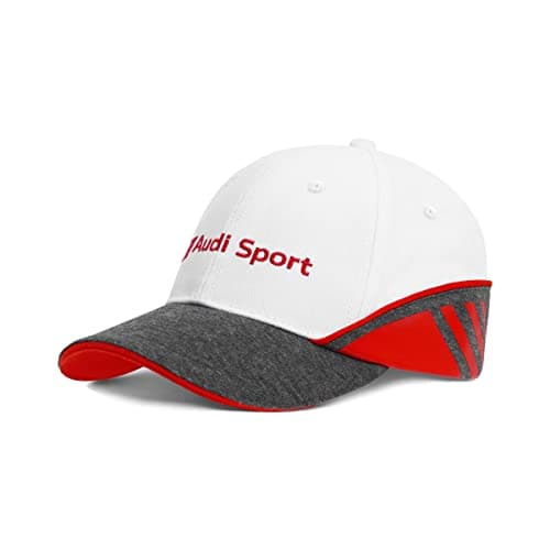 Audi collection Casquette de Baseball Unisexe Enfant 3202200600 Blanc 51-53, Blanc.
