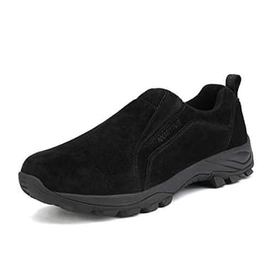 NORTIV 8 Chaussures De Randonnée Imperméables pour Hommes Chaussures Basses Légères De Randonnée en Plein Air,Size 44,Noir,JS19007M