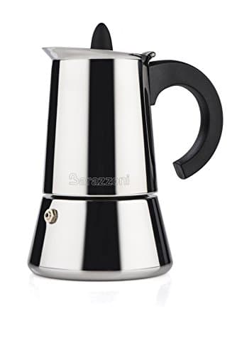 Barazzoni Cafetiére Inox 2 Tz, Adaptée aux étages à induction