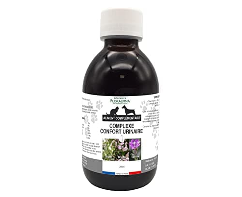 Laboratoire Floralpina Floralpina Confort urinaire 200ml - soulager et prévenir Les inflammations et infections urinaires pour Chien et Chat