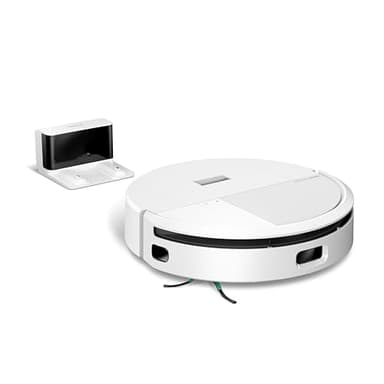 iRobot Roomba 205 DustCompactor Combo Robot - Compacte automatiquement Les débris à l’intérieur du robot jusqu'à 60 Jours - Clearview LiDAR - 7KPa - Se Recharge et reprend Le Travail -SmartScrub-Blanc