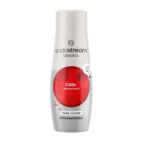 SodaStream Concentré Cola Sans Sucres pour Machine à Eau Pétillante et Soda | Préparez jusqu'à 9 Litres de Cola en Quelques Secondes, 440ml
