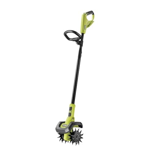 RYOBI - Bineuse 18V ONE+ - Largeur/Profondeur de Travail 20/10 cm - 4 Fraises - 3 Vitesses de Rotation - Tube Télescopique - Vendue sans Batterie ni Chargeur - RY18CVA-0