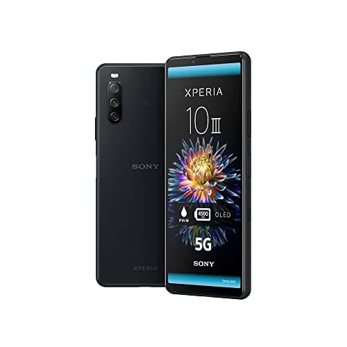Sony Xperia 10 III 15,2 cm (6") Double SIM Hybride Android 11 5G USB Type-C 6 Go 128 Go 4500 mAh Noir