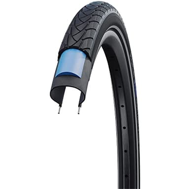 Schwalbe Marathon Plus Pneus Mixte Adulte, Noir réflex, 700x35C (37-622)