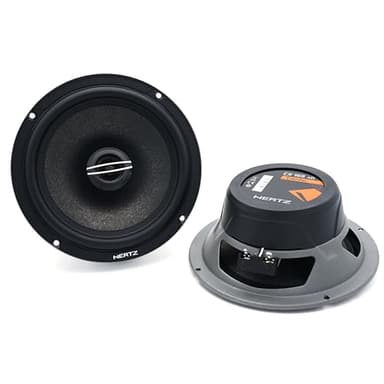 Hertz CX 165 – Haut-parleurs coaxiaux 2 Voies 165 mm avec Tweeter PEI 24 mm et woofer polypropylène, 210W, réponse équilibrée, Montage OEM-Friendly