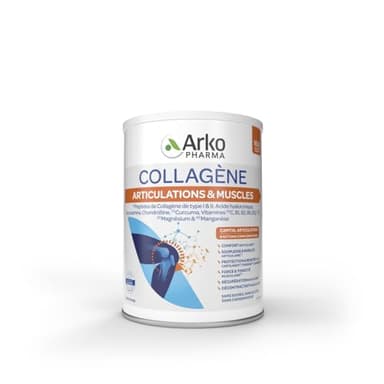 Arkopharma - Collagène Articulations et muscles 260 g | Articulations - Gênes articulaires - Muscles - Capital osseux | 260 g