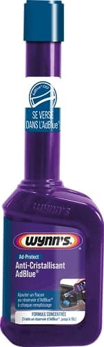 Wynn's Anti Cristallisant Adblue, Additif Cristaux Adblue pour des Moteurs Diésel, 125 ML