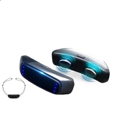Dispositif Anti-ronflement Électrique, Détection Intelligente du Son Dispositif De Ronflement pour Améliore la Qualité du Sommeil et Soulage la Fatigue, Confortable à Porter