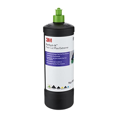 3M Perfect-it Fast Cut Plus Extreme 51815 - Pour la Polissage et la Restauration Automobile - Bouteille de 1 kg