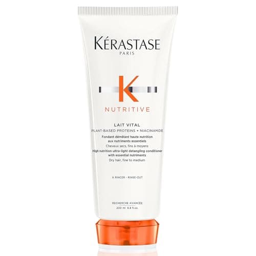Kérastase, Nutritive, Après-Shampoing Nourrissant & Démêlant, Pour Cheveux Fins Secs à Très Secs, Lait Vital, 200 ml