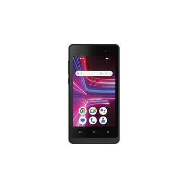 Logicom - Téléphone Portable débloqué 4G avec Reconnaissance faciale - Smartphone Le Wave - (Écran 4'' Pouces - 8 Go - Double Nano-SIM - Android 11 Go Edition) Noir