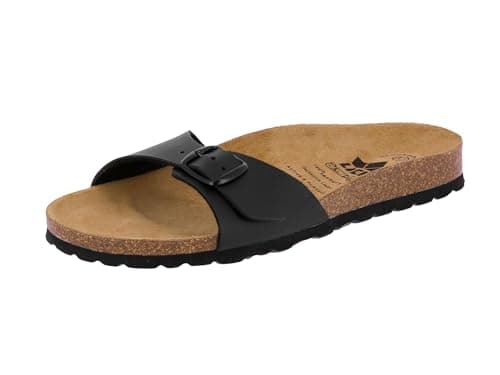Lico Femme Bioline Once Mules, Noir (Schwarz Schwarz), 39 EU