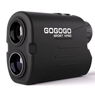 Gogogo Sport Vpro Télémètre Golf 600 Mètres avec Verrouillage du Drapeau, Vibration, Distance de Compensation de Pente