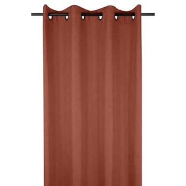 Stof - Rideau - Modèle Bea - Terracotta - 140x260 cm - 100% Polyester