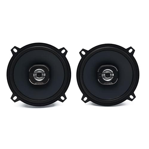 Hertz X 130 – Paire de Haut-parleurs coaxiaux 2 Voies 130 mm, 160W Peak, cône polypropylène et Tweeter intégré