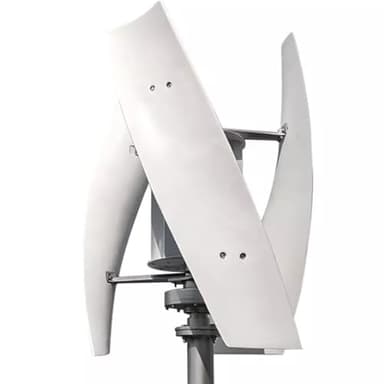 HTIANMM Générateur d'éolienne Verticale sans Bruit 5000W/9000W, éolienne à lévitation magnétique 12V 24V 48V avec contrôleur MPPT pour l'éclairage Public de la Maison,5000W-12V