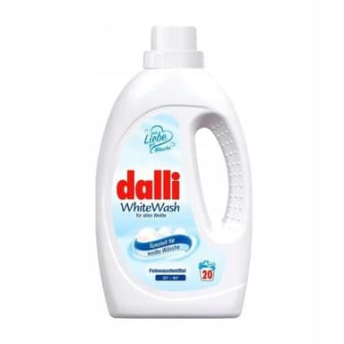 dalli WhiteWash Lessive liquide pour linge blanc 20 W 1,1 l