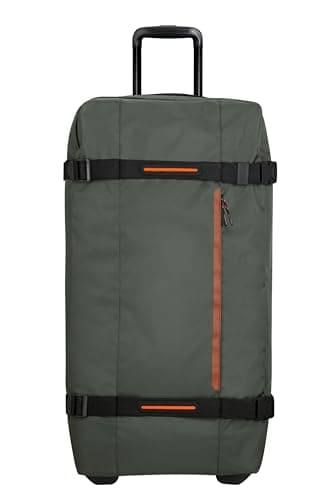 American Tourister Urban Track, Sac de Voyage à 2 Roues, 78,5 cm, 116 L, Vert (Kaki foncé)