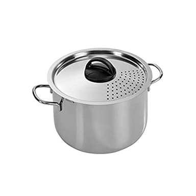Barazzoni spaghettieri scolaveloce inoxydable cm22, acier inoxydable, 5.5 litres, acier
