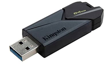 Kingston DataTraveler Exodia Onyx Clé USB Flash Drive 3.2 Gen 1 DTXON/64GB- avec capuchon rétractable élégant