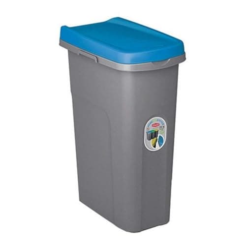 Stefanplast Poubelle Eco System 40 l Bleu